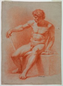 Dessin, Dessin, Nu, vers 1740