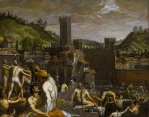 Baigneurs à San Niccolo