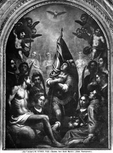 Les martyrs-saints en adoration du Saint-Esprit, 1603