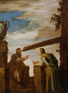 La parabole de la paille et de la poutre, vers 1619