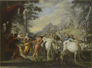 Le Martyre de Sainte Lucie, vers 1640-1650