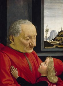 Un vieil homme et son petit-fils, 1488