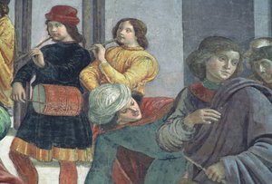 Musiciens, du Mariage de la Vierge
