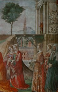 Visitation - Domenico Ghirlandaio