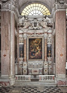 Annonciation, autel, sixième chapelle, c.1679