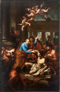Le Miracle de Saint Pierre - Domenico I Piola