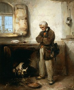 Vieil homme et chien
