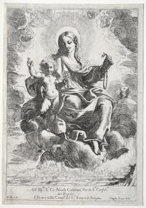 Madone du Rosaire - Domenico Maria Canuti