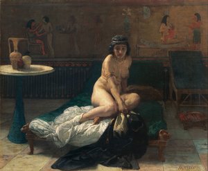 La femme de Potiphar - Domenico Morelli