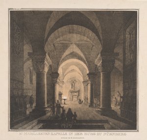 Bâtiments notables du Moyen Âge en Allemagne : Chapelle Sainte-Marguerite dans le château impérial de Nuremberg