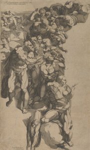 Groupe du Jugement Dernier, Saint Barthélemy, Saint Pierre et autres apôtres, 16ème siècle