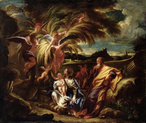 Le Repos pendant la Fuite en Égypte, vers 1700