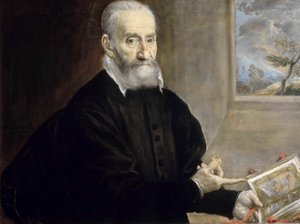 Portrait de Giulio Clovio 1498-1578, vers 1571 - Dominico El Greco