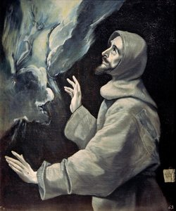 Saint François recevant les stigmates, vers 1585-1590