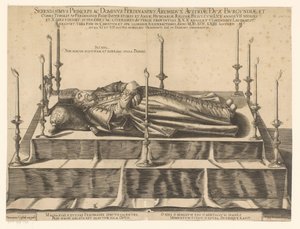 Portrait funéraire de Ferdinand II du Tyrol