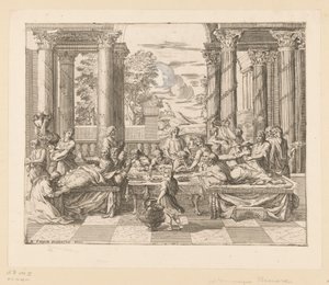 Marie-Madeleine oint les pieds du Christ