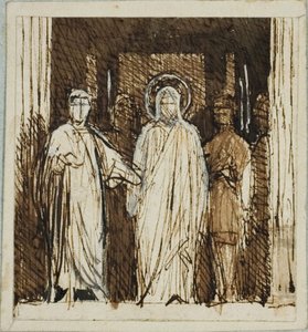 Christ avec Pilate - Dominique Papety
