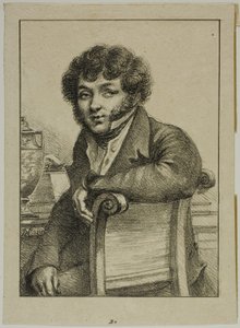 Portrait de Brunet, imprimeur - Dominique Vivant Denon