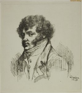 Portrait de Brunet, imprimeur