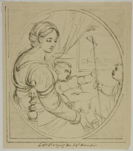 Vierge sur une chaise