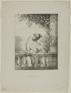 Jeune fille avec un oiseau