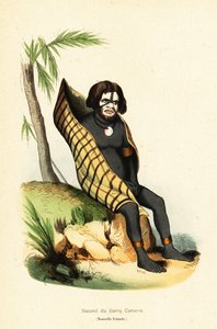Autochtone de la baie de Carteret, Nui Allan, Nouvelle-Irlande, Papouasie-Nouvelle-Guinée