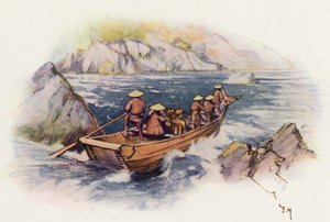 Descente des rapides, Japon - Donald (after) Maxwell