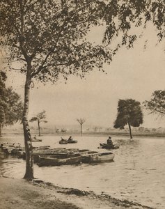 Sur Blackheath, le plus ancien terrain commun du Grand Londres, vers 1935