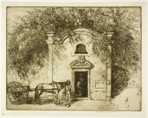 Une chapelle de bord de route - Donald Shaw MacLaughlan