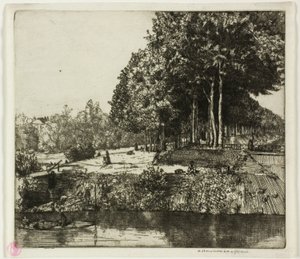 Canal à Charenton - Donald Shaw MacLaughlan