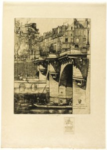 Le Pont Neuf, Paris (avec remarque) - Donald Shaw MacLaughlan