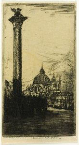Colonne du Lion, Venise - Donald Shaw MacLaughlan