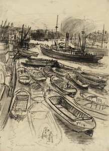 Londres sur la Tamise - Donald Shaw MacLaughlan