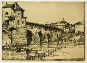 Ponte Ticino, Pavie - Donald Shaw MacLaughlan