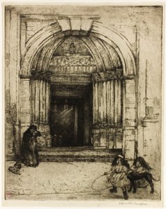 Portail de Saint-Germain-des-Prés - Donald Shaw MacLaughlan