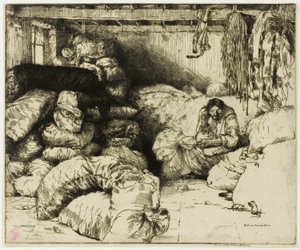 Le vendeur de chiffons endormi - Donald Shaw MacLaughlan