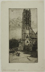Tour Saint-Laurent, Rouen - Donald Shaw MacLaughlan