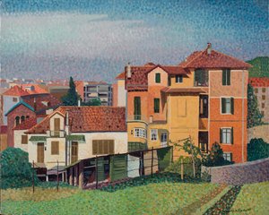 Maisons dans les collines - Donatella Merlo
