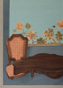 Intérieur avec meubles