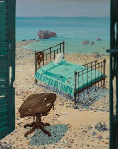 Le lit sur la plage - Donatella Merlo
