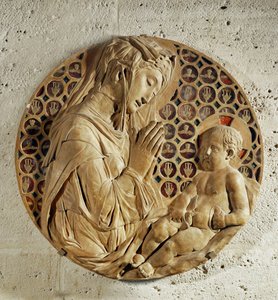 La Vierge adorant l