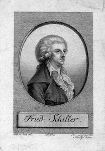 Portrait de Friedrich von Schiller 1759-1805