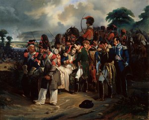 Napoléon faisant ses adieux au maréchal Jean Lannes, 1858