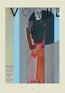 Femme à la mode Art déco