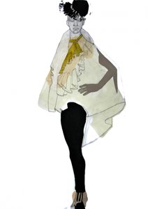 Illustration de mode élégante - Doris Schmitz