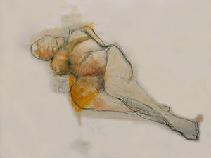 Esquisse expressive de nu - Doris Schmitz