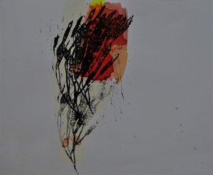 Forme abstraite flamboyante - Doris Schmitz