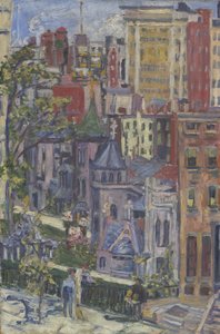 New York : La petite église au coin de la rue, 1920