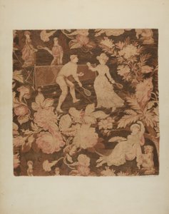 Textile imprimé, 1940