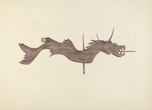 Girouette dragon - Dorothy Hay Jensen